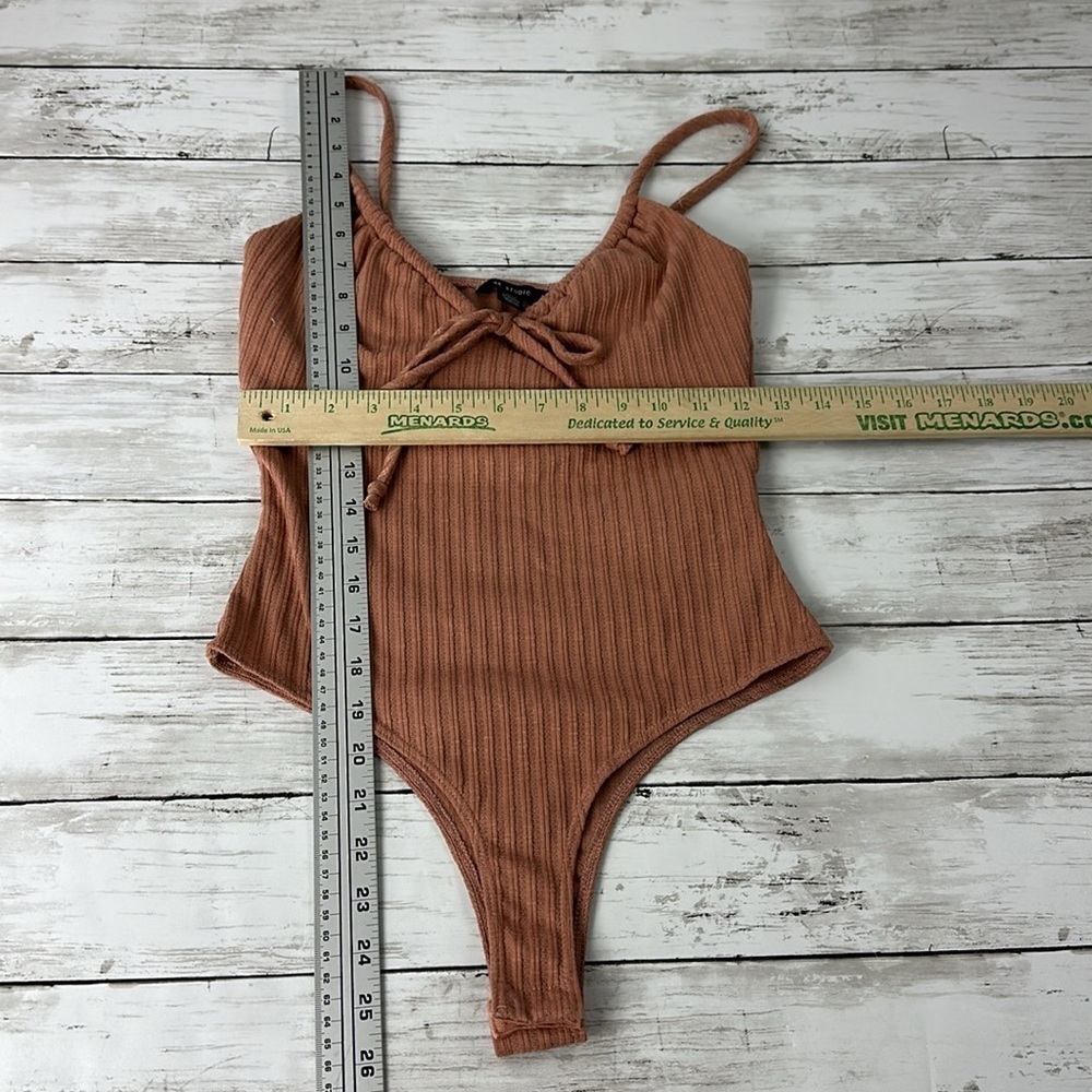 AE studio tank body suit SZ S orange - Picture 2 of 8